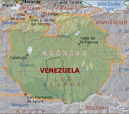 Imágen del estado Guárico