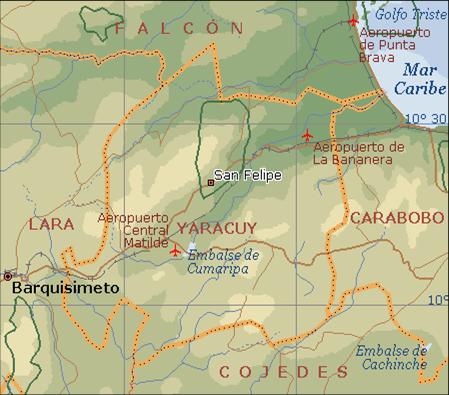 Imágen del estado Yaracuy